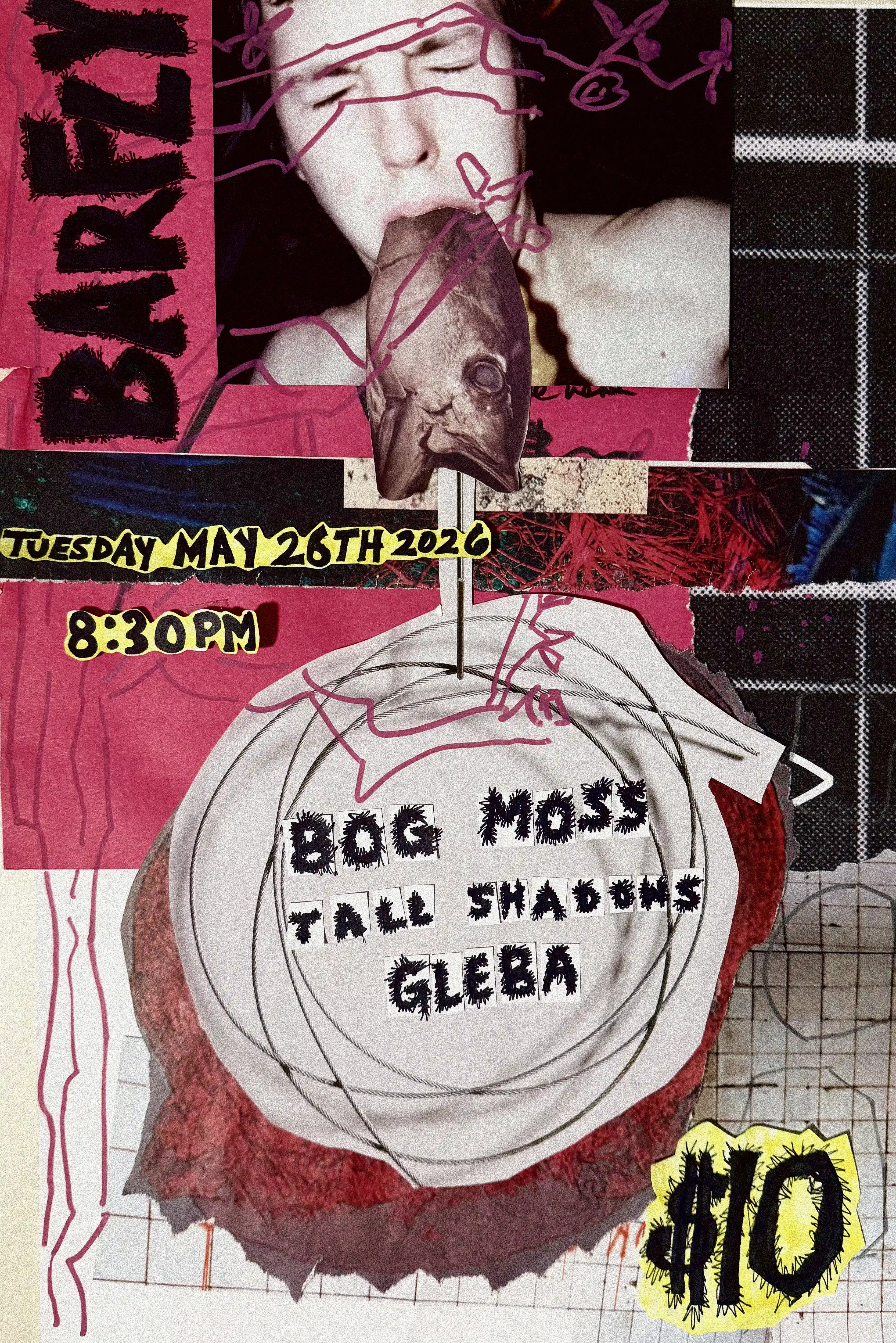 Bog Moss with Tall Shadows and Gleba at Barfly Poster